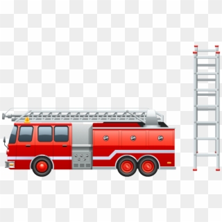 Firefighter Firefighting Fire Engine Clip Art - Png Download