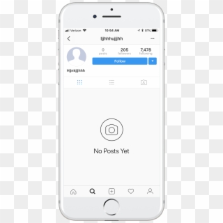 Fake Instagram Account - Iphone Clipart