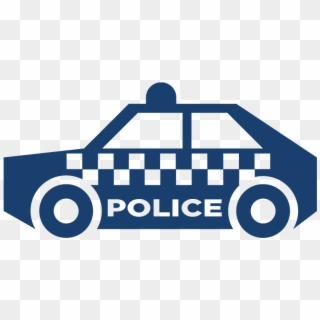 Police Car Icon Png - Police Clipart