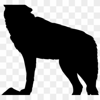 Howling Wolf Silhouette Png Clip Art Image Gallery - Clip Art Transparent Png