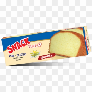 Snack Time Pre-sliced Poundcake - Edam Clipart