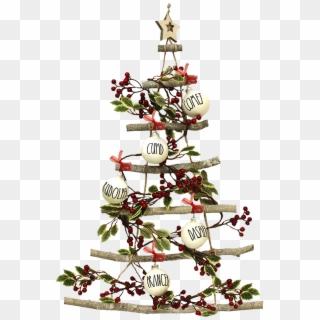 Our Ladder Twig Tree Is So Fun To Decorate Just Add - Christmas Tree Clipart