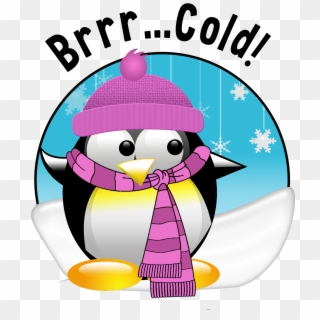 Cold Clipart Dress Warm - Clip Art Brrr Cold - Png Download