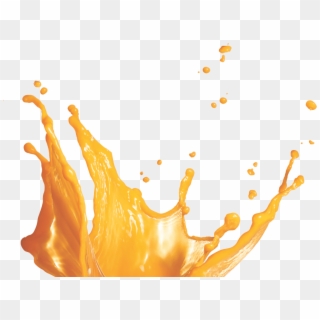 Taste The Orange - Juice Splash Transparent Background Clipart