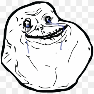 Meme Forever Alone Png Clipart