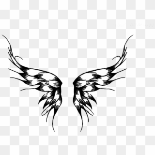 Wing Tattoo Designs - Girly Tattoos Png Clipart