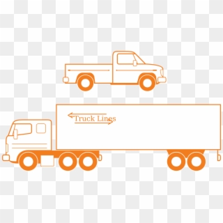 This Free Icons Png Design Of Semi And Pickup Trucks Clipart