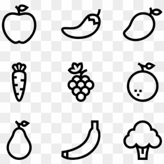 Fruits & Vegetables Clipart