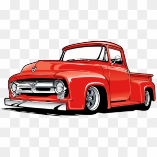 1953 - 1956 Ford F100 Clip Art - Png Download
