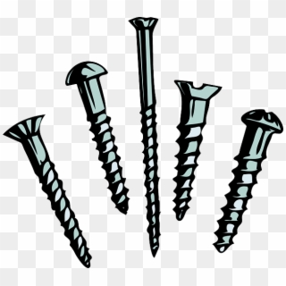 Jpg Freeuse Library Clipart Screw - Screws Clipart - Png Download