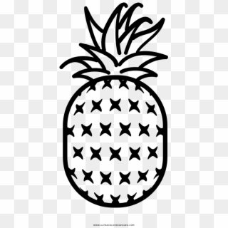 Clip Stock Coloring Book Pineapple Transprent Png Free - Abacaxi Png Para Colorir Transparent Png