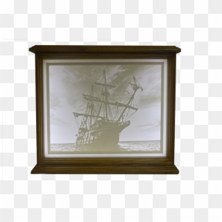 Ship 2 Lit - Brigantine Clipart