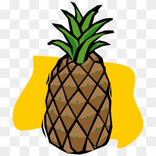 Graphic Freeuse Pinapple Vector Tropical Fruit - Pineapple Clipart
