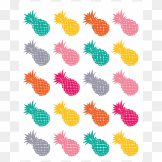 Tcr2158 Tropical Punch Pineapples Stickers Image - Pineapple Clipart