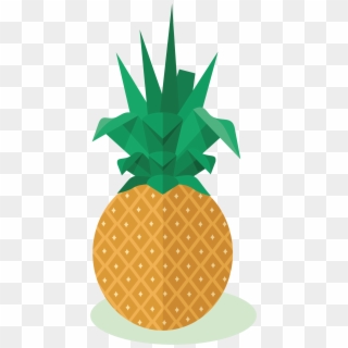 Fecial Clipart Pineapple 1 Pineapple Fruit Clipart - Cartoon Pineapple Draw - Png Download