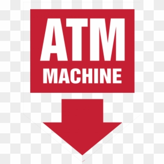 Atm-arrow - Atm Machine Sign Clipart