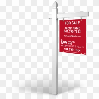 We - Real Estate Hanging Post Signs Clipart