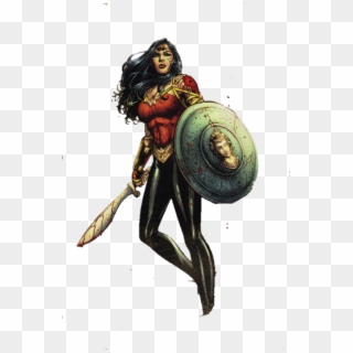 599 X 908 13 - Wonder Woman Comic Png Clipart