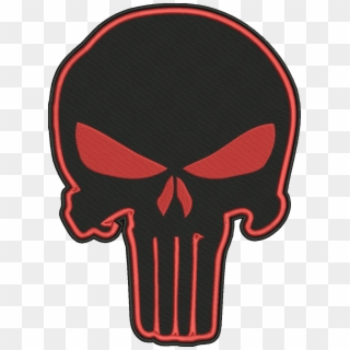 1 Of 2free Shipping Punisher Skull Embroidered 12 Inch Clipart