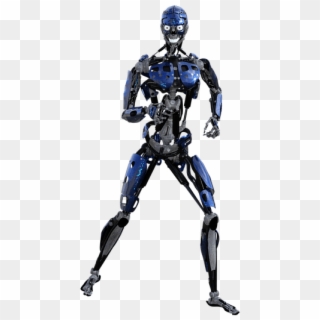 Ai Robot - Cyborg Man Silhouette Png Clipart