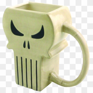 Punisher Symbol Moulded Mug - Mug Clipart