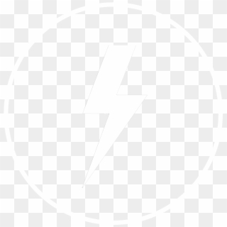 Lightning-icon - Clear White Icon Png Clipart