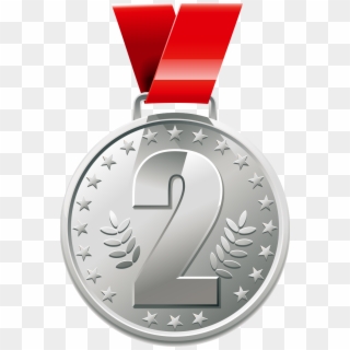 Download - Silver Medal Vector Png Clipart