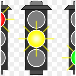 Stop Light Clip Art 15 Stoplight Clipart Traffic Border - Red Light Traffic Light - Png Download
