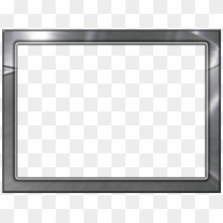 Modern Silver Frame Png - Picture Frame Clipart