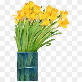 Image Royalty Free Library Narcissus Painting Daffodil - Watercolor Painting Clipart