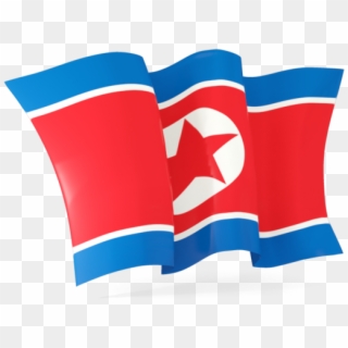 North Korea Flag 3d Waving - North Korea Flag No Background Clipart