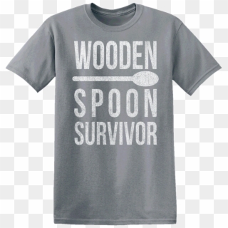 Wooden Spoon Survivor - Active Shirt Clipart