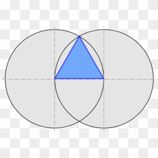 Undefined - Triangle Équilatéral Dans Un Cercle Clipart