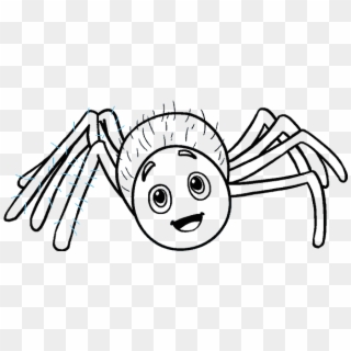How To Draw A Spider Web With - Drawing Clipart