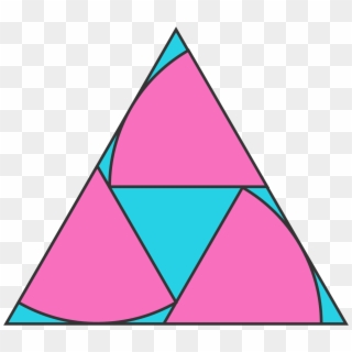 Three 60∘ 60 ∘ -sectors Of A Unit Circle Pack Neatly - Triangle Clipart