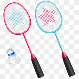 Badminton Racket Shuttlecock Icon Clipart