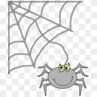 This Week We Will Be Reading The Itsy Bitsy Spider - Incy Wincy Spider Web Clipart