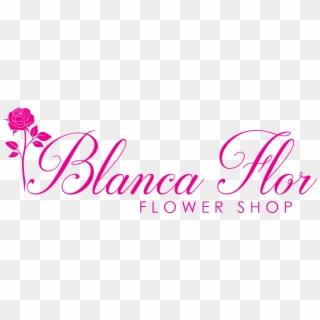Blanca Flor Flower Shop - Calligraphy Clipart