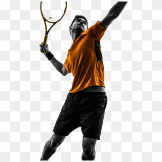 Sportsman - Person Playing Badminton Png Clipart
