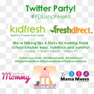 Twitter Party With Kidfresh Foods And Freshdirect {prizes - Fresh Direct Clipart