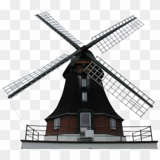 Mill, Windmill, Wing, Wood, Grind, Old, Dutch Windmill - Molino De Viento Png Clipart