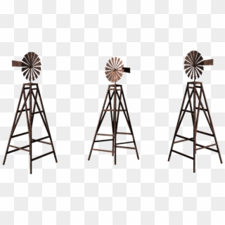 Rendered In Bryce Windmills Png - Wood Clipart