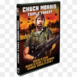 Chuck Norris - Chuck Norris Triple Threat Clipart