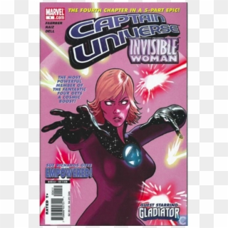 Wonder Woman Finally, And Quite Possibly The Most Iconic - Captain Universe / Invisible Woman Clipart