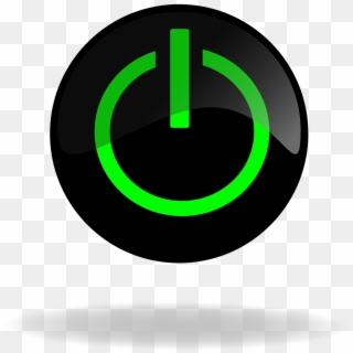 Black Power Button Power Button Button - Off Button Icon I O Clipart