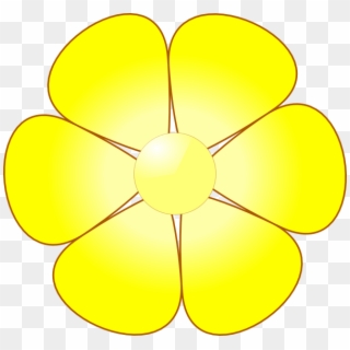 Yellow Flower Png Clipart