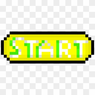 Start Button - Taco Pixel Art Grid Clipart