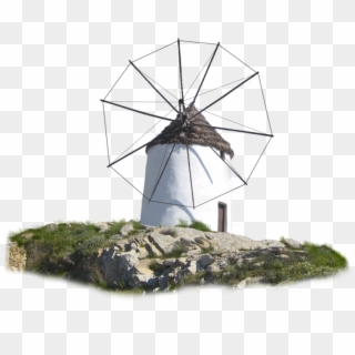 Publicat De Eu Ciresica La - Greek Windmill Clipart