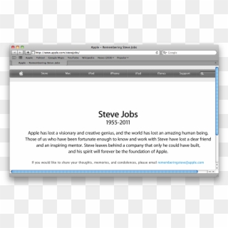 Virus Bulletin - Apple Logo Steve Jobs Clipart