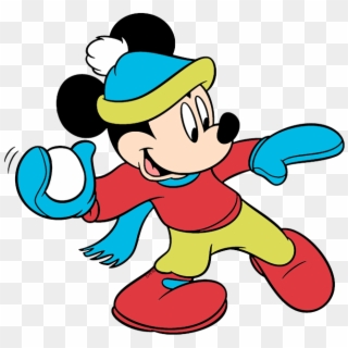 658 X 627 4 - Mickey Mouse Winter Coloring Pages Clipart